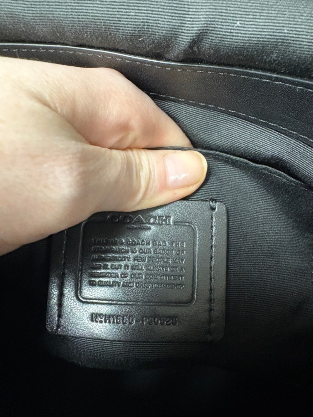 Coach Faye Convertible Backpack F30525 - Charms not included! - Picture 10 of 14